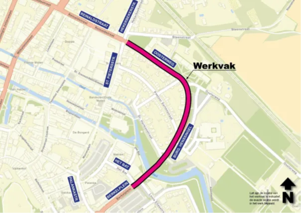 Groot onderhoud Oosterweg Burgemeester Henssingel